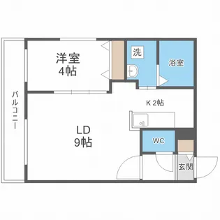 AO711sr【4階】の間取り