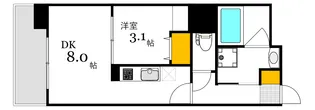 セントヒルズ皆実町【3階】の間取り