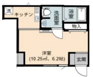 埼玉県川口市北原台1【アパート】の間取り