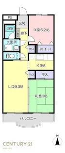 埼玉県鶴ヶ島市大字五味ヶ谷【マンション】の間取り