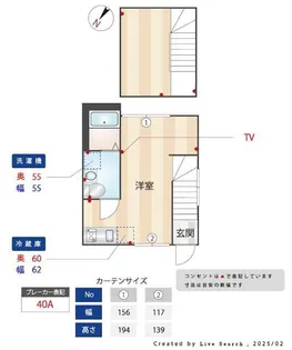 ParkSide Residence CHITOKARA【2階】の間取り