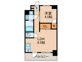 十一屋ビル【2階】の間取り