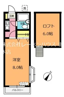 BUENOS(ブエノス)【1階】の間取り