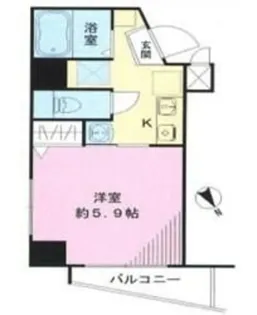 ビラフォレスト武蔵新田【2階】の間取り
