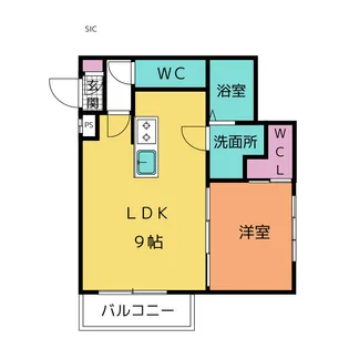 Cherim野並【3階】の間取り