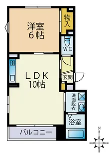 カンパニュラ【1階】の間取り