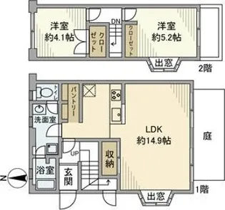 メイゾン芳野の間取り