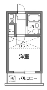クレール碑文谷【2階】の間取り