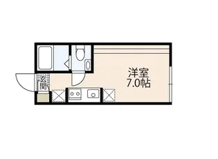 イリス堀越【2階】の間取り