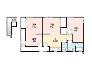 ピュアドリーム東池袋【2階】の間取り