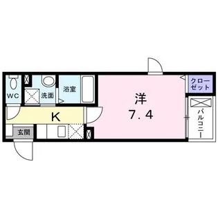 フリーデ【1階】の間取り