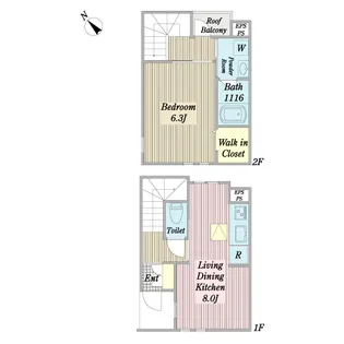 YDC PARK 1の間取り