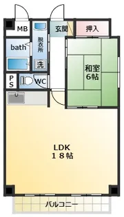 ハイマート宮山台【2階】の間取り