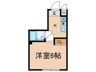 エクセルタナカ【1階】の間取り