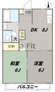 ル・ピリエ【2階】の間取り