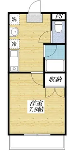 コーポラスジュンIII【2階】の間取り