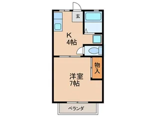 ライフコートM【2階】の間取り