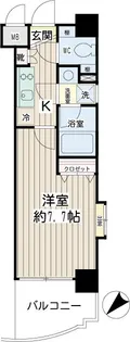 エクセル東神奈川【11階】の間取り