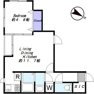 WJ HAUS【2階】の間取り