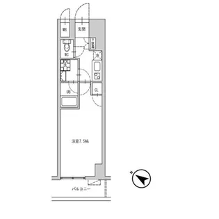TLRレジデンス町田【10階】の間取り