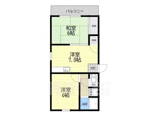 清光マンション【3階】の間取り