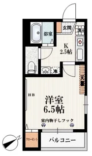 ウィスタリア沼袋【2階】の間取り