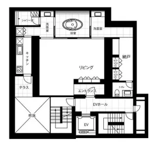 REXIED恵比寿 レクシードエビスの間取り
