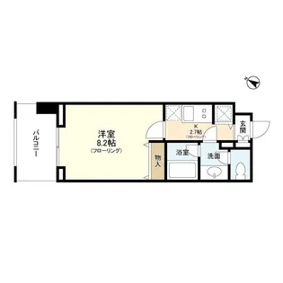 プロスペクト東雲橋【9階】の間取り
