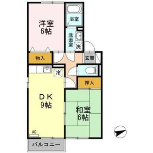アビタシオン【2階】の間取り