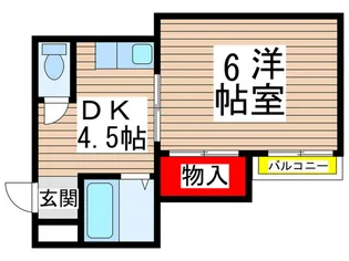 カメハウス【2階】の間取り