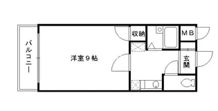SHAMON東山【3階】の間取り
