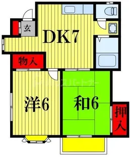 ストークハイツM・A【1階】の間取り
