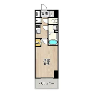 PHOENIX新大阪【2階】の間取り