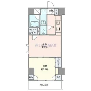 日神デュオステージ浅草松が谷【3階】の間取り