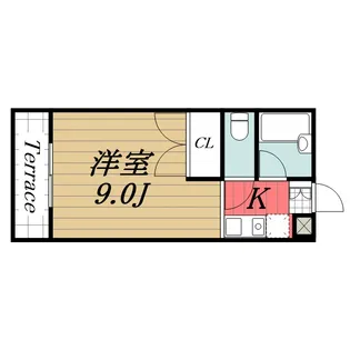 おゆみ野ソレイユ【1階】の間取り