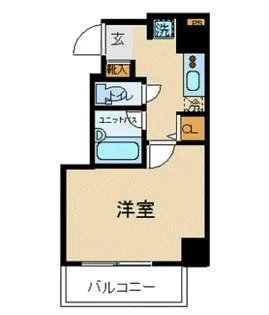 プレール・ドゥーク蒲田II【3階】の間取り