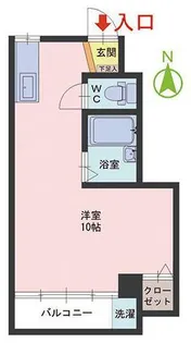 プラザ文京【3階】の間取り
