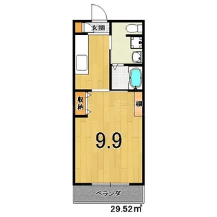AXIS【3階】の間取り