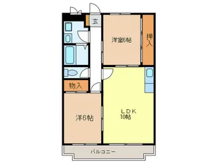 ロワイヤル大久保 II【3階】の間取り