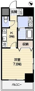 ファトーラ田園調布【8階】の間取り