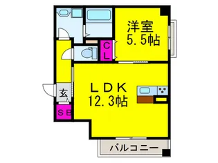 Regalo Vita【5階】の間取り