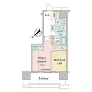 NAGOYA the TOWER(ナゴヤザタワー)【3階】の間取り