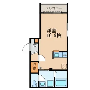 グランビル舎人公園【1階】の間取り