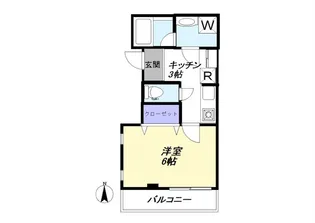 エステート【1階】の間取り