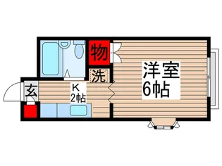 ハイムコンフォート【2階】の間取り