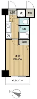 フェニックス椎名町【6階】の間取り