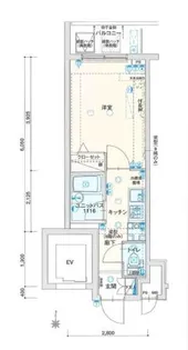 ヴェルト三軒茶屋II【2階】の間取り