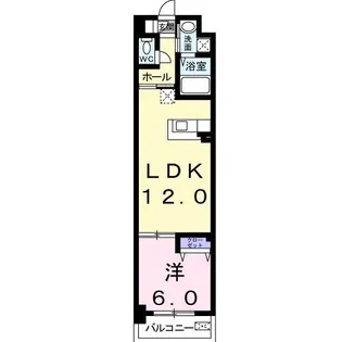 ヴィラージュ経堂【1階】の間取り