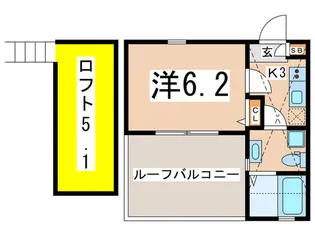 プリマヴェーラ逗子【2階】の間取り