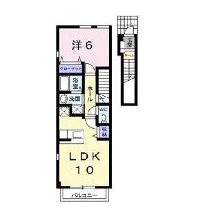 サニー M【2階】の間取り